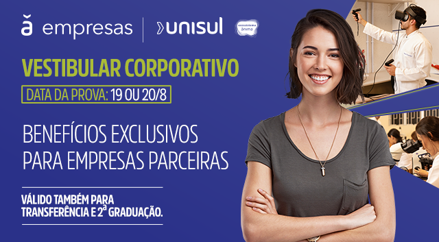 UniSul realiza Vestibular Corporativo